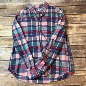 Old Navy Men’s Cotton Plaid Button Down